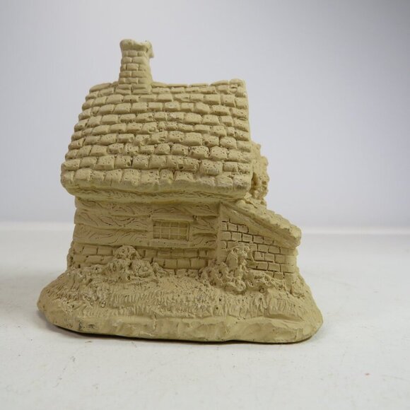 Tan House Miniature Figure numbered, unsigned 3 1/2" tall - Picture 3 of 12